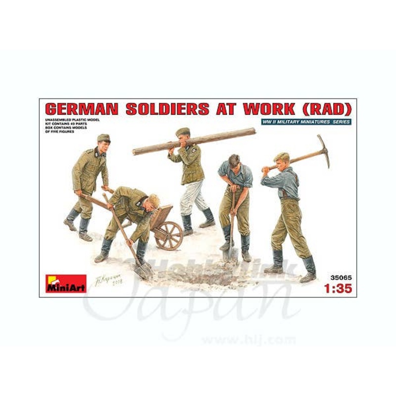 1/35 German Soldiers At Work (RAD)