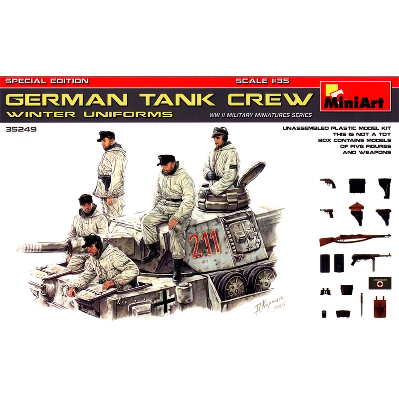 1/35 German Tank Crew (Winter Uniforms) Special Edition