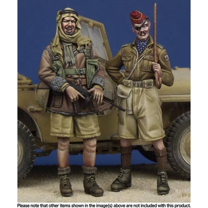 1/35 LRDG Trooper & Hussar Officer WW.II