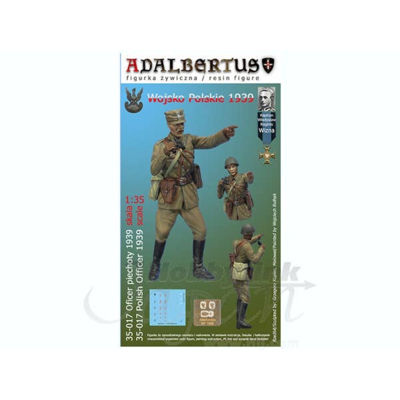 1/35 Polish Officer 1939 w/Photo-Etched Parts & Decals