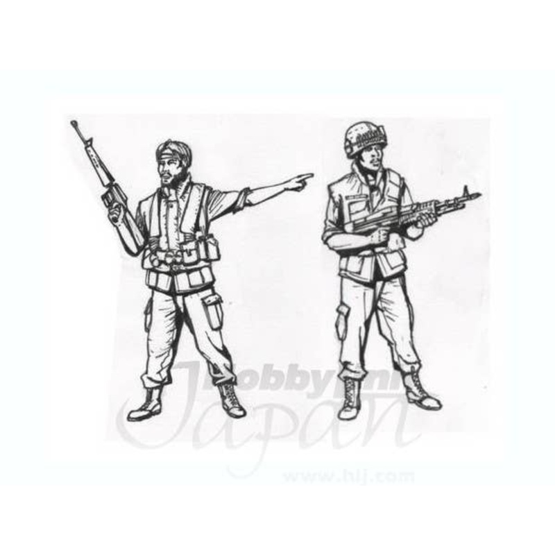 1/35 Vietnam War US Airborne (2 figures)