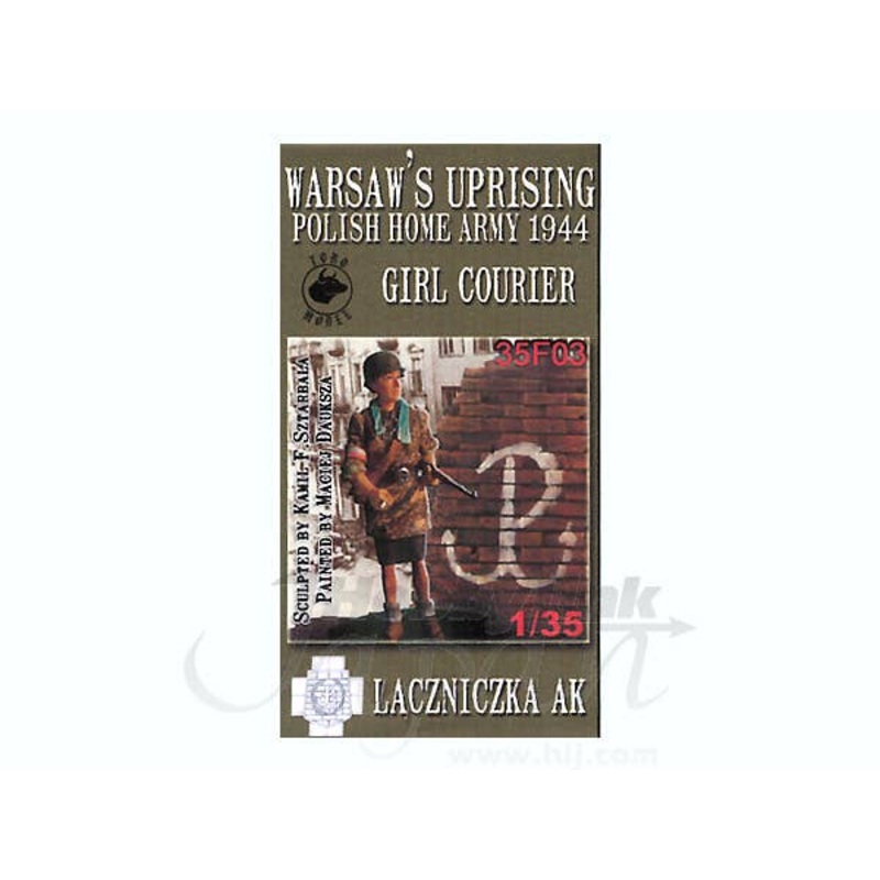 1/35 Warsaw's Uprising Polish Home Army 1944 Girl Couri
