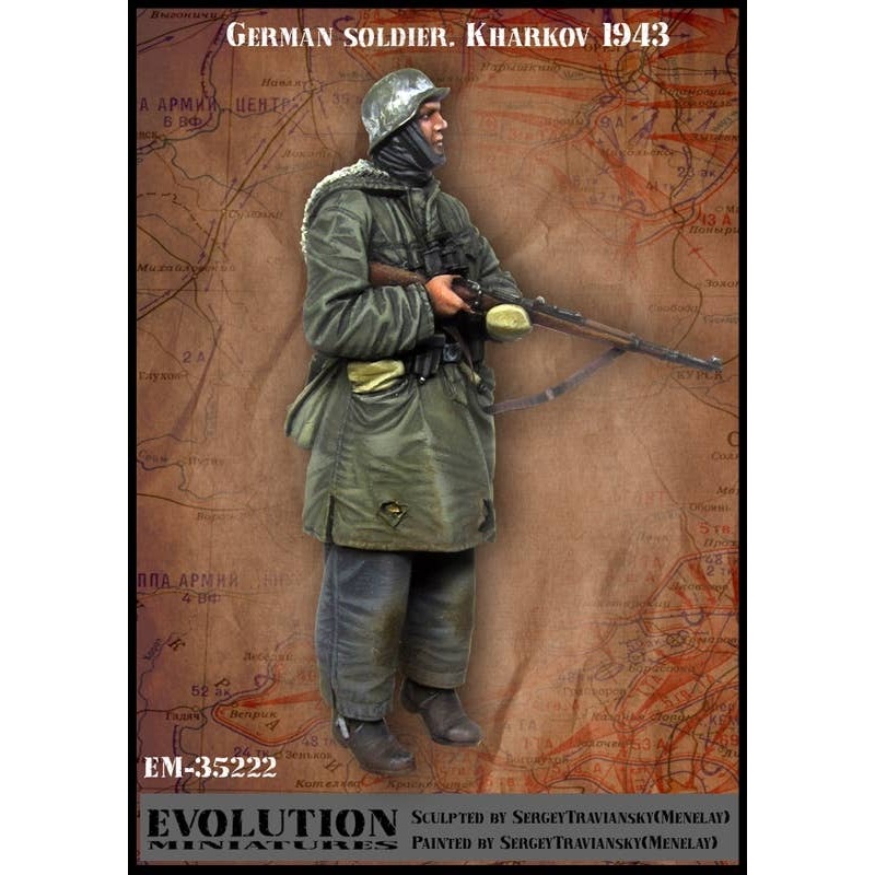 1/35 WWII German Infantry A Vigilant Winter-Equipped Soldier (1943 - 45)
