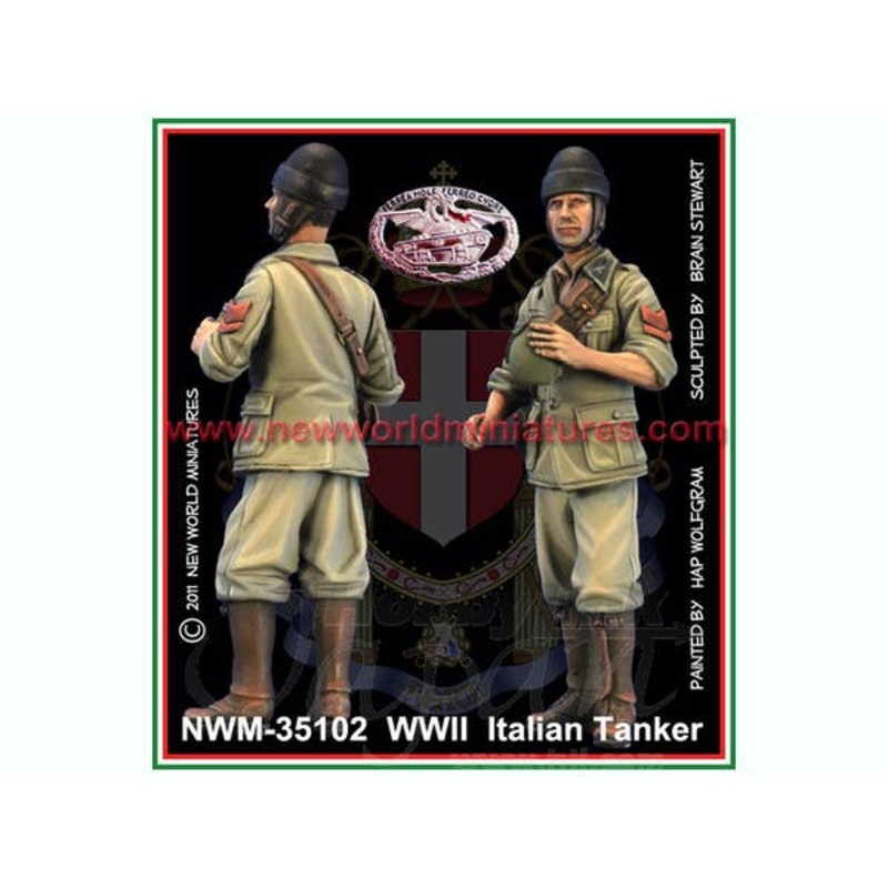 1/35 WWII Italian Tanker (with Canteen)