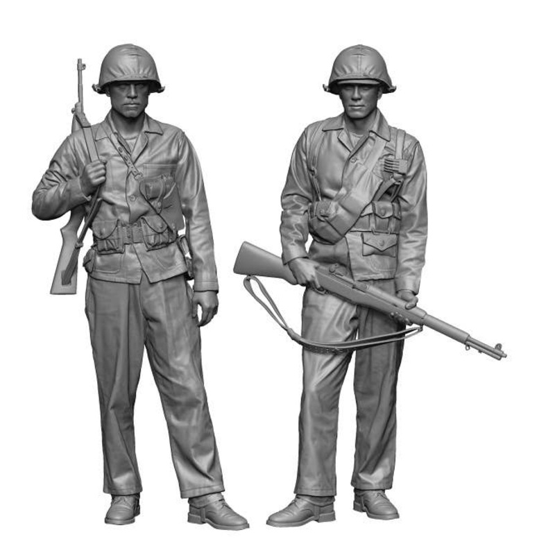 1/35 WWII US Marine Set (2 pieces)