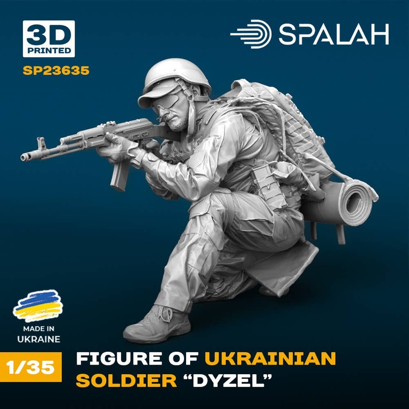 1/35 Figure Ukrainian soldier Dyzel