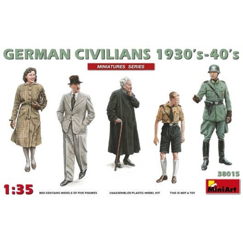 1/35 German Civilians (1930's-40's)