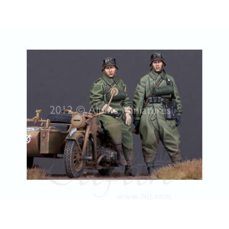 1/35 German Motorcyclist Set