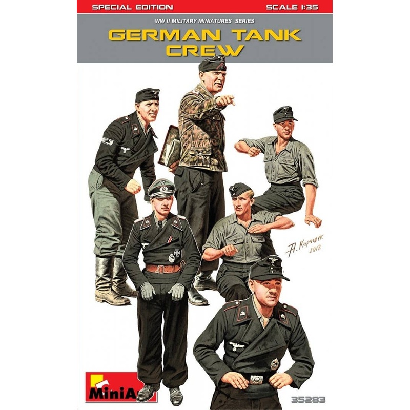1/35 German Tank Crew. Special Edition
