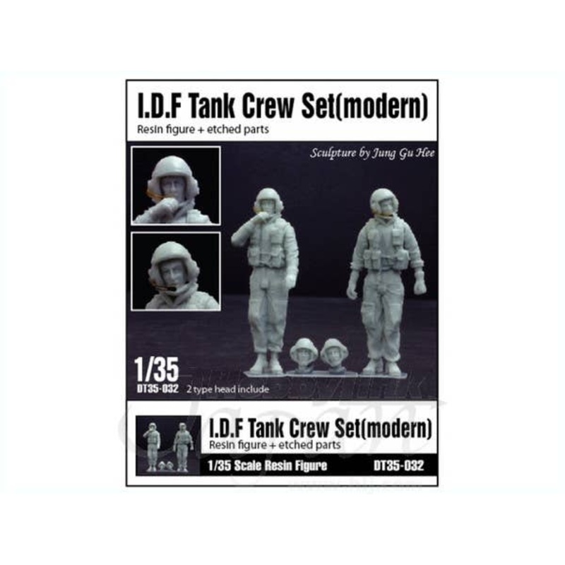 1/35 IDF Tank Crew Set Modern (2pcs)