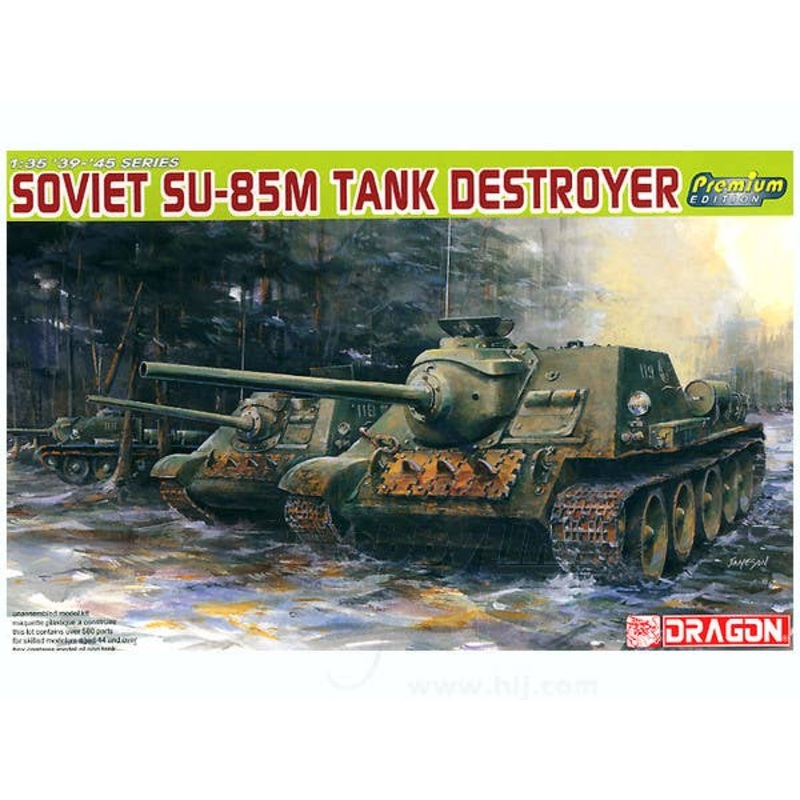 1/35 Soviet SU-85M Tank Destroyer (Premium Edition)