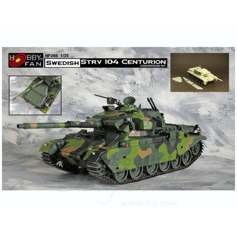 1/35 Swedish Strv104 Centurion Conversion Kit (Resin)