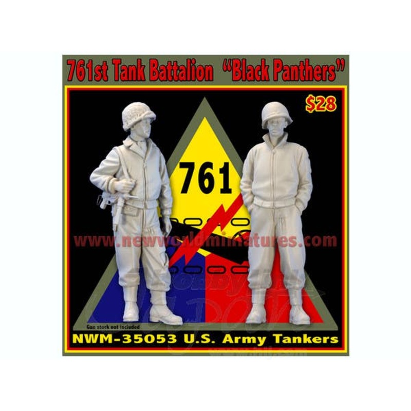 1/35 US 761st Tank Battalion Black Panthers (2pcs)