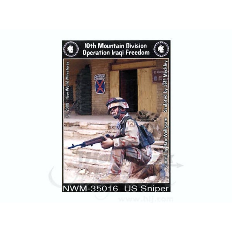 1/35 US Army Sniper, 10th Mnt. Div. O.I.F.
