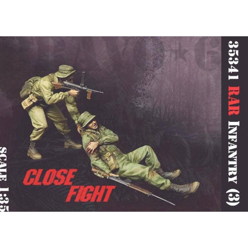 1/35 Vietnam War RAR Infantry (3) Move the Injured Soldiers Backwards!