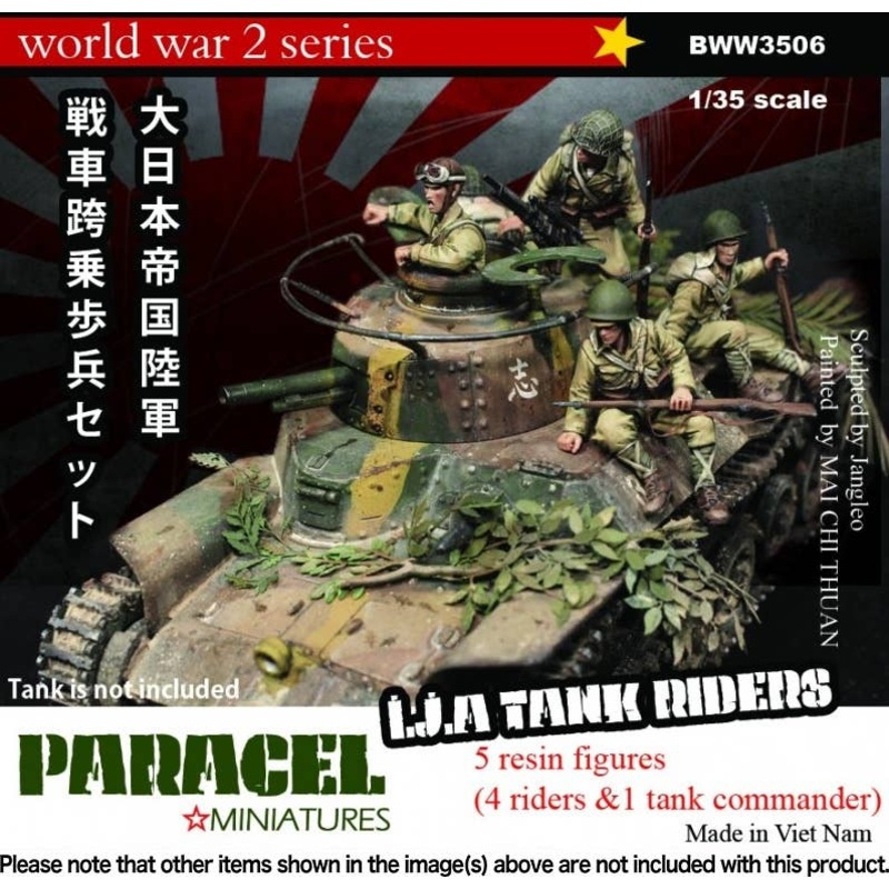 1/35 WW.II Imperial Japanese Army Tank Destroyer Big Set