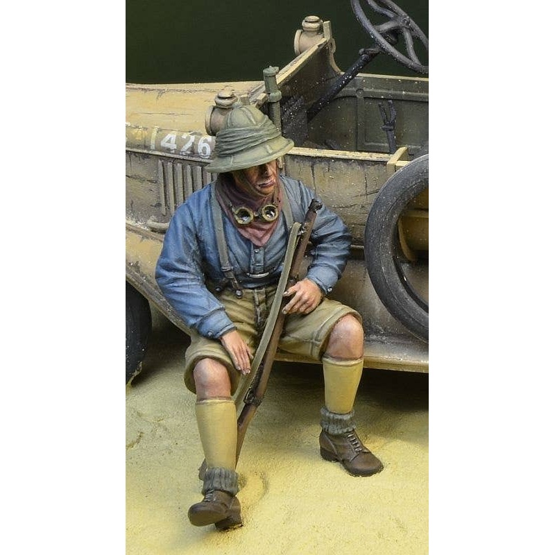 1/35 WWI Anzac Soldier Sitting