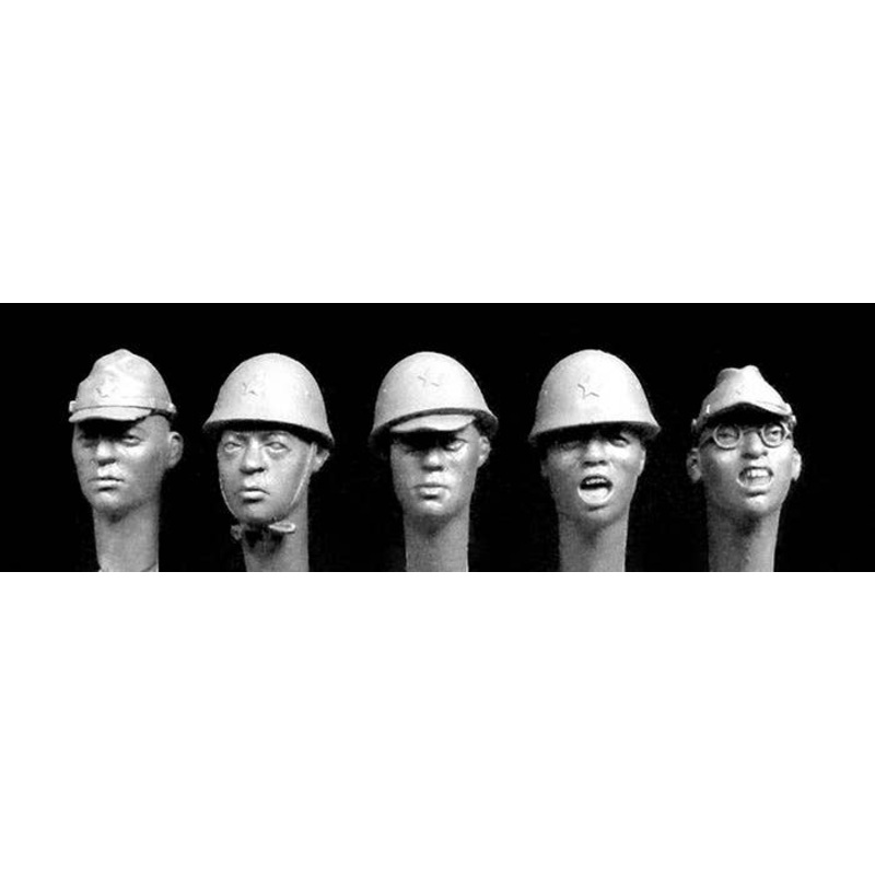 1/35 5 Heads Japanese Army 1938-1945