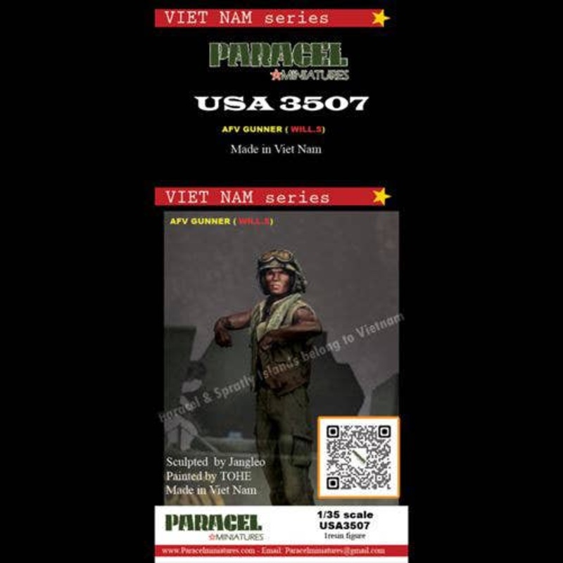 1/35 Current Use American Armored Vehicle Gunner Will S.