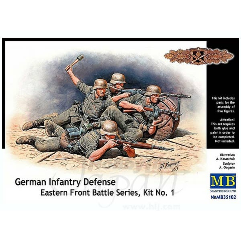1/35 German Infantry Eastern Front Battle Series, Kit No 1