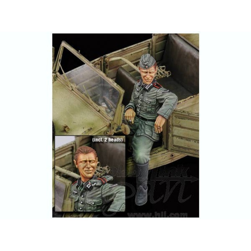 1/35 Kubelwagen Driver (incl. 2 heads)