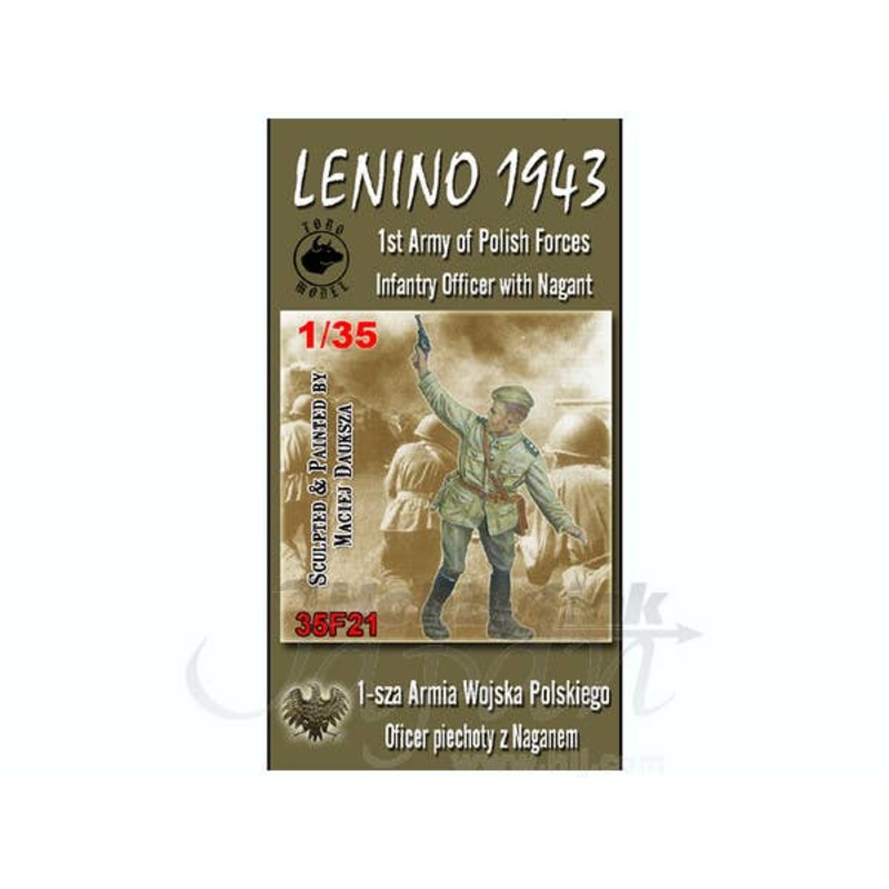 1/35 Lenino 1943 1st Army of Polish Forces Infantry Officer w/Nagant