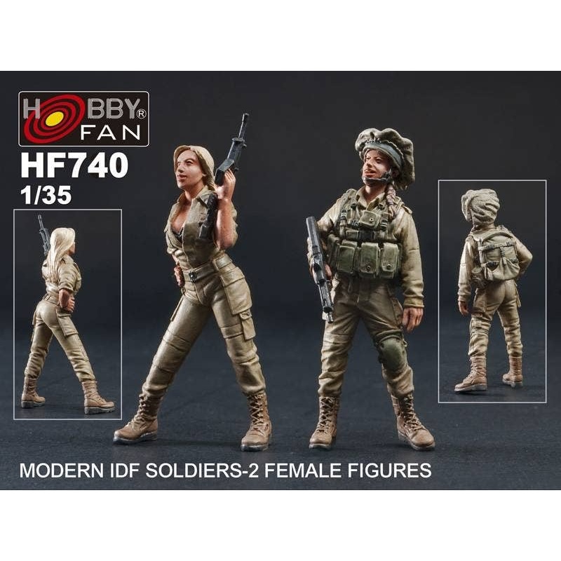 1/35 Modern IDF Female Soldiers - 2 Figures