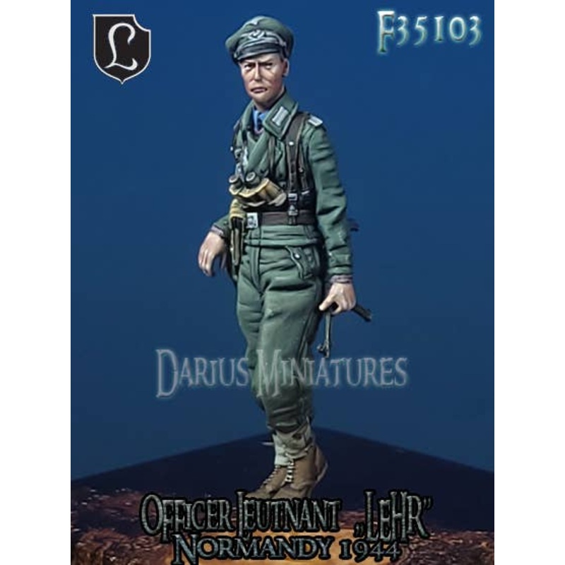 1/35 Officer Leutnant Lehr Normandy 1944