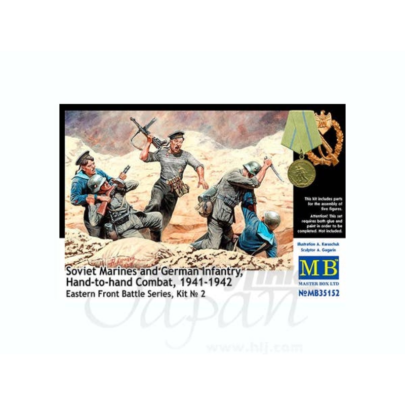 1/35 Soviet Marines and German Infantry Hand-to-Hand Combat 1941-1942