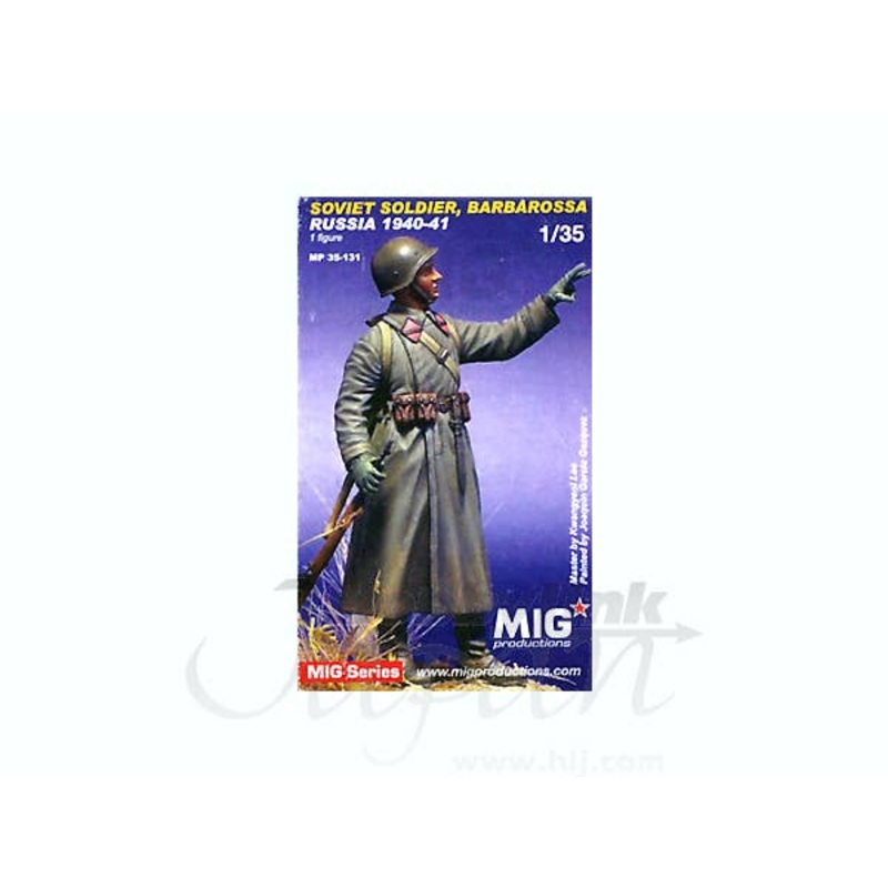 1/35 Soviet Soldier, Barbarossa Russia 1940-41 (1 figure)