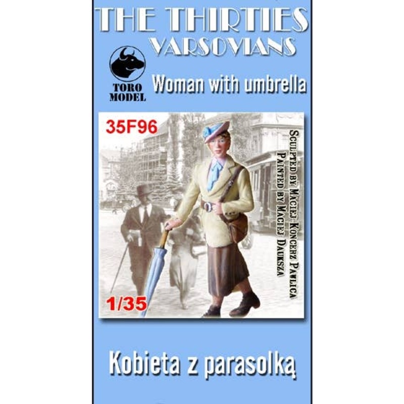 1/35 The Thirties: Woman with Umbrella 1930