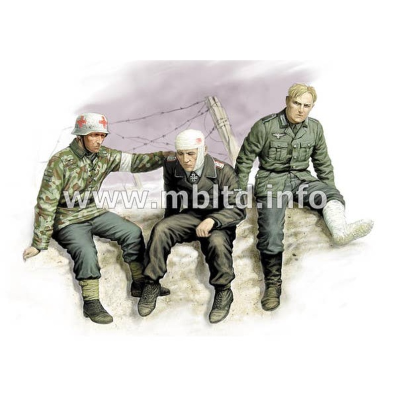 1/35 "Ticket Home" German Soldiers 1941-43 (3pcs)