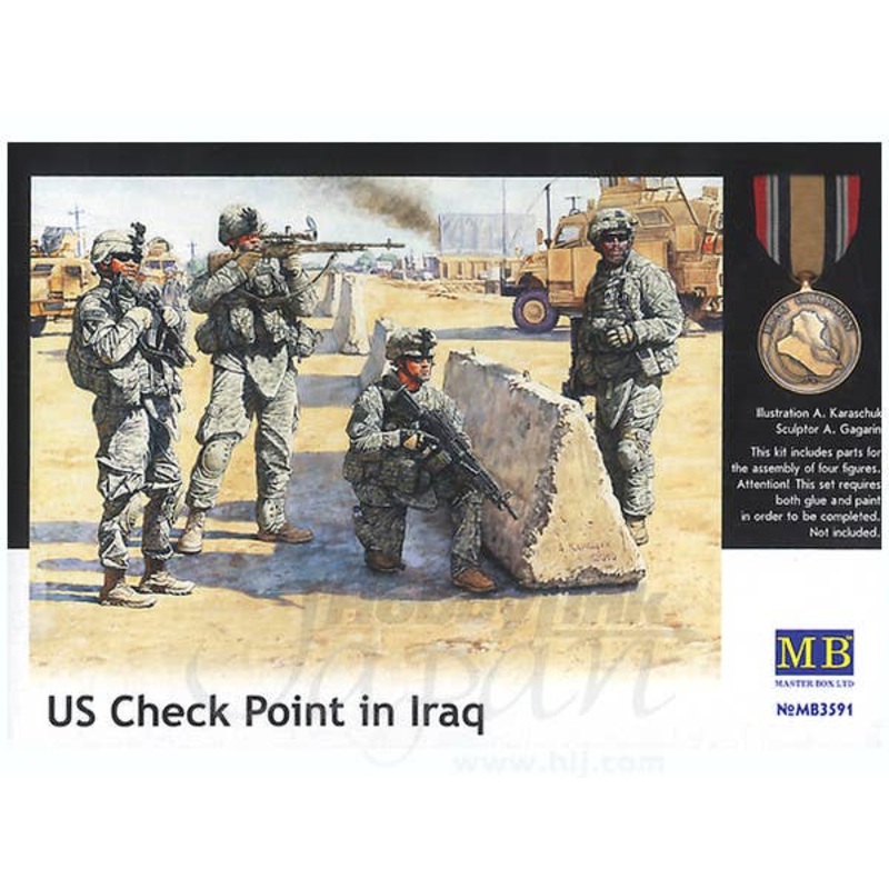 1/35 US Check Point in Iraq