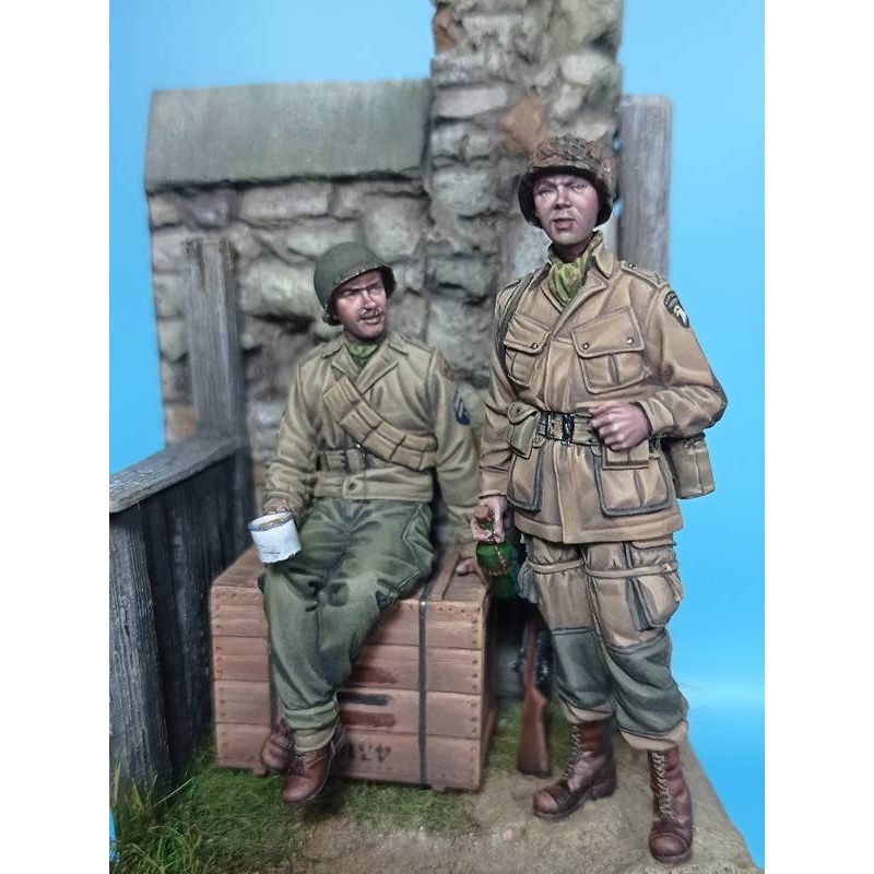 1/35 US Paratrooper & Infantry Soldier - Normandy 1944