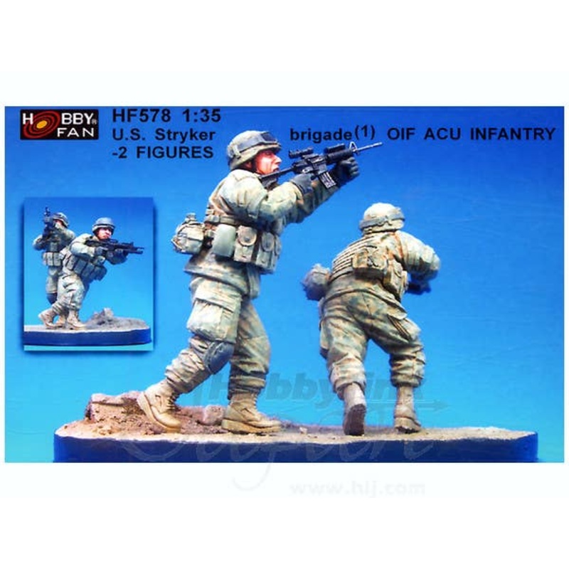 1/35 US Stryker Brigade OIF ACU Infantry 2pcs