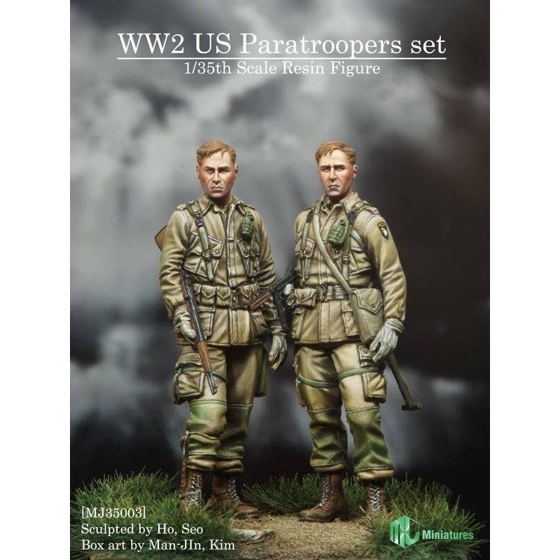 1/35 WW2 US Paratroopers Set