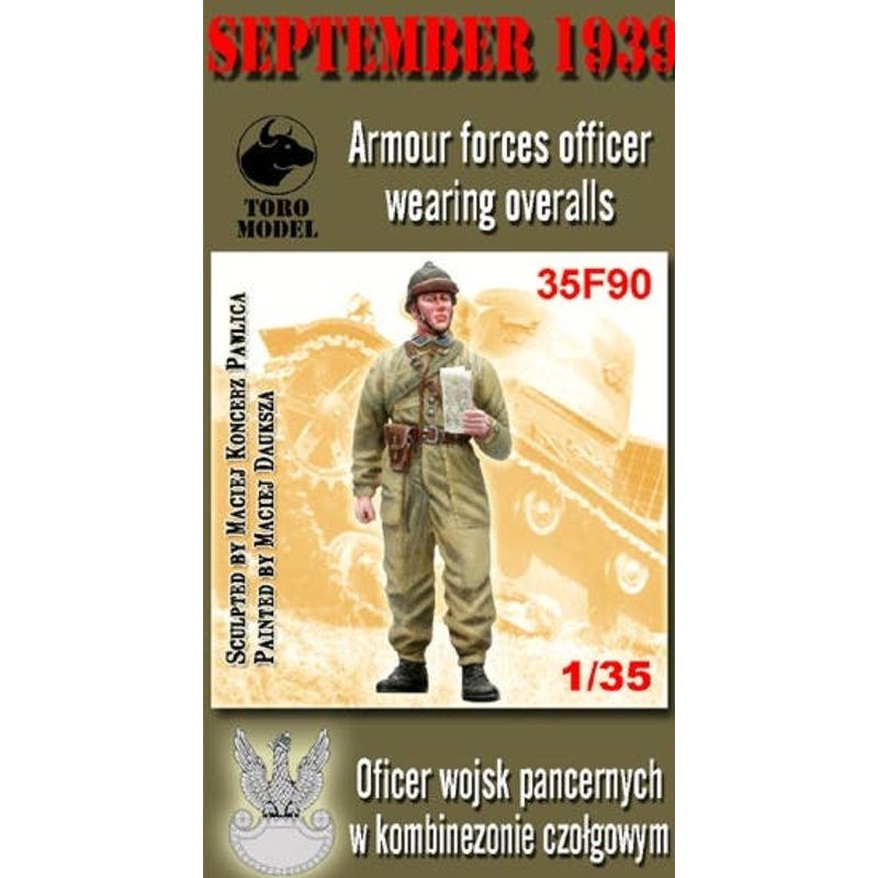1/35 Armour Forces Officer Wearing Overalls