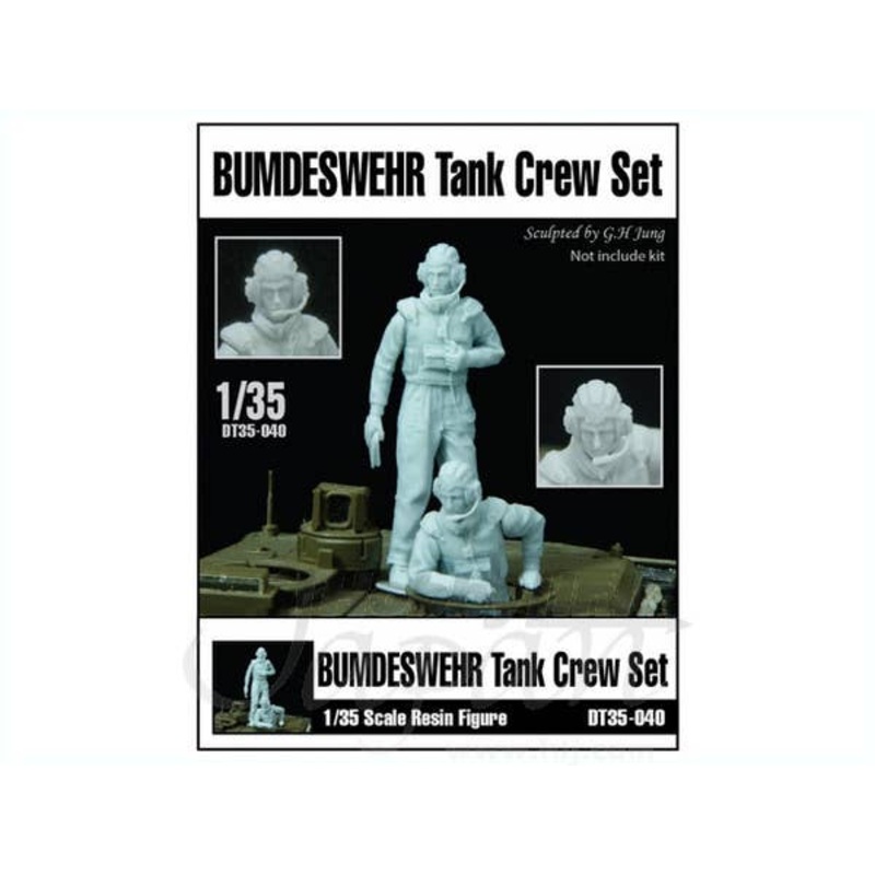 1/35 Bundeswehr Tank Crew Set