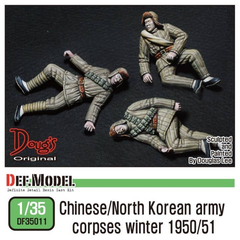 1/35 Chinese & North Korean Army Corpses (3pc)