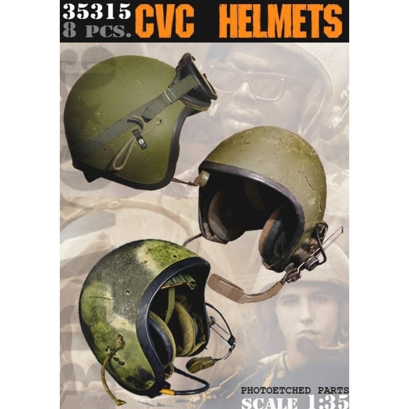 1/35 CVC Helmets (set of 8)