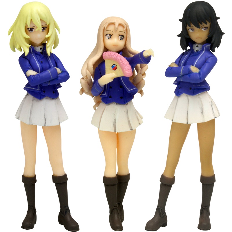 1/35 Girls und Panzer das Finale: BC Freedom High School Figure Set