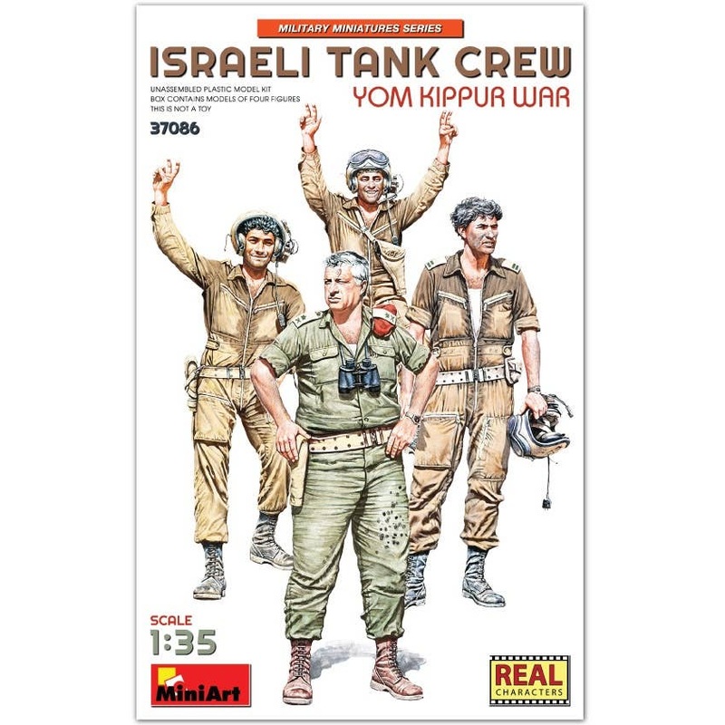 1/35 Israeli Tank Soldier 4th Middle East War 4