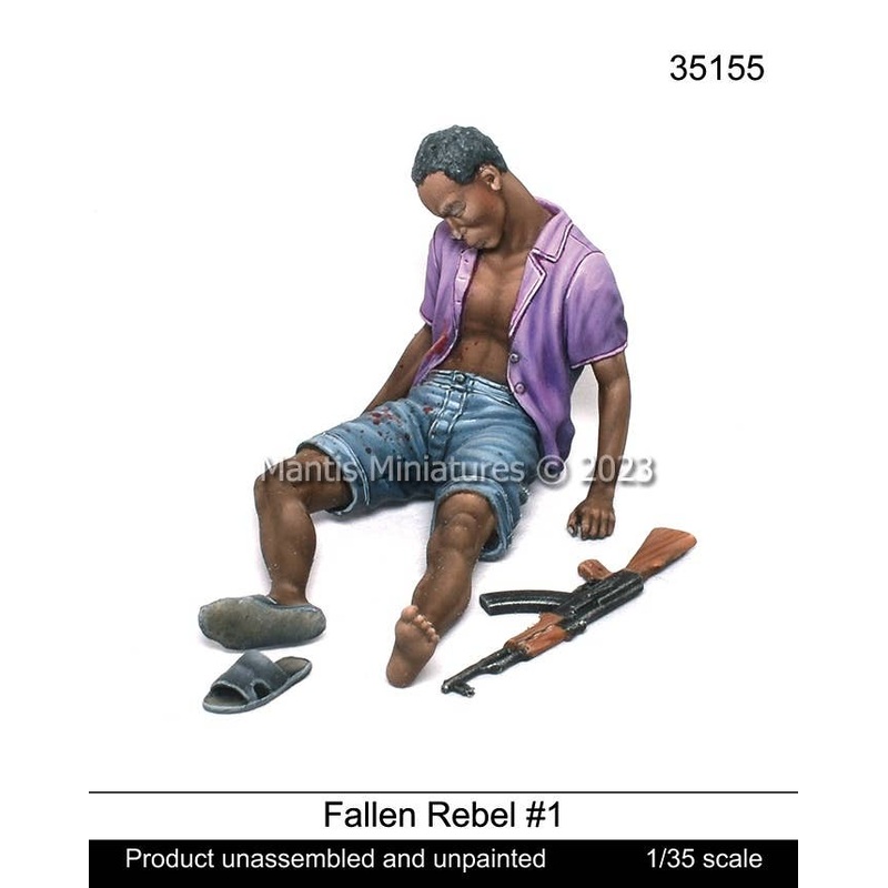 1/35 Modern War-torn African Militia #1