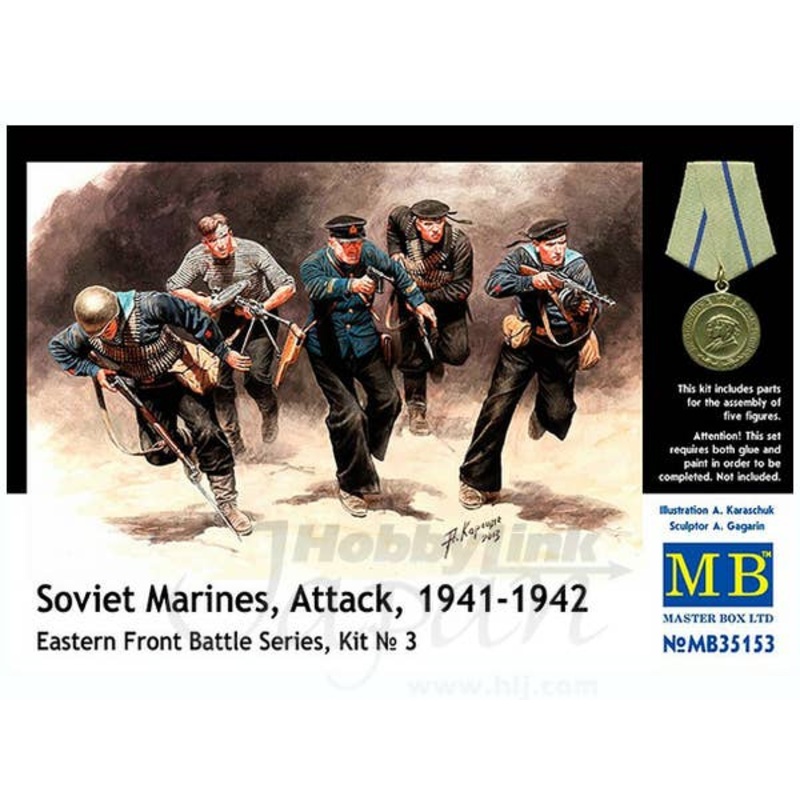 1/35 Soviet Marines Attack 1941-1942 (Eastern Front Battle Series No. 3)
