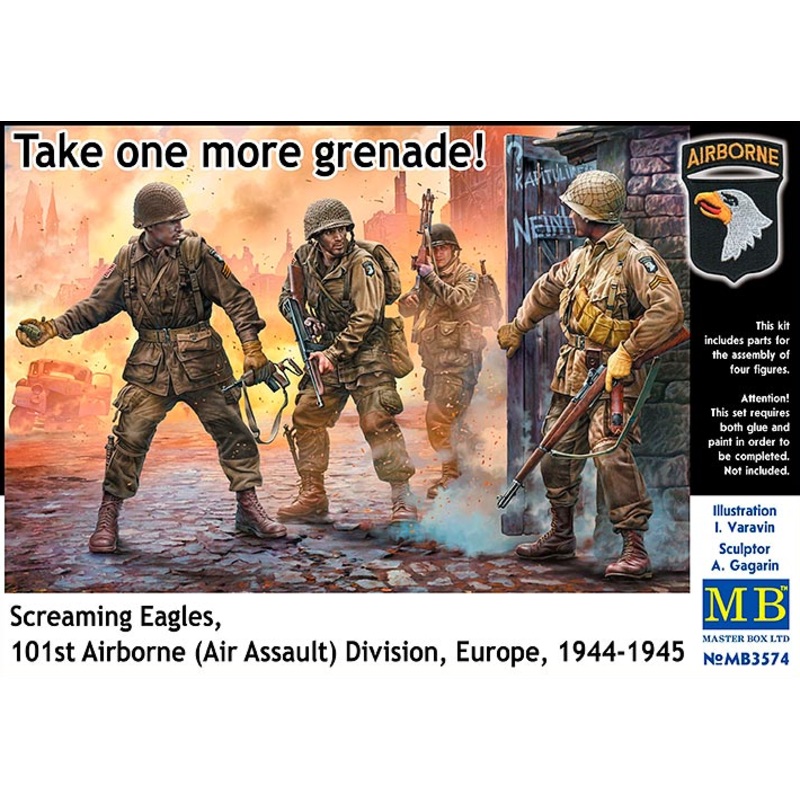 1/35 Take One More Grenade! Screaming Eagles, 101st Airborne (Air Assault) Division, Europe 1944-1945
