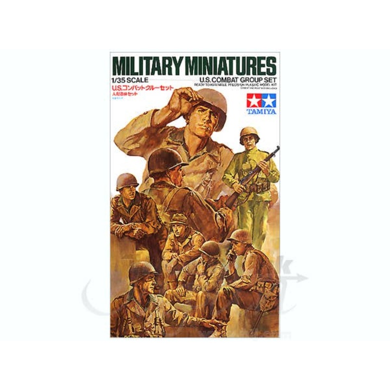 1/35 U.S. Combat Group Set (8 Figures)