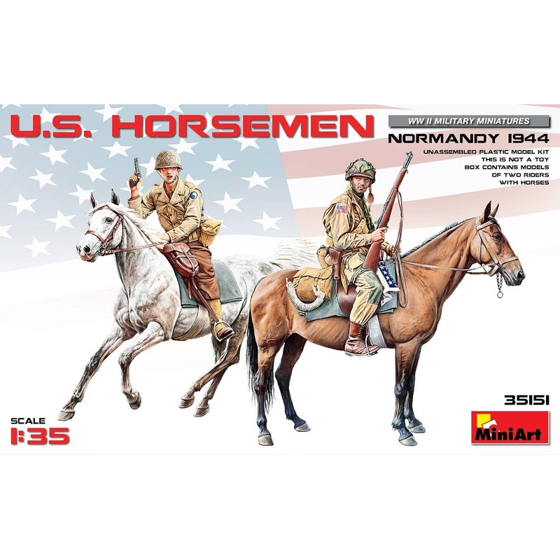 1/35 U.S. Horsemen Normandy 1944