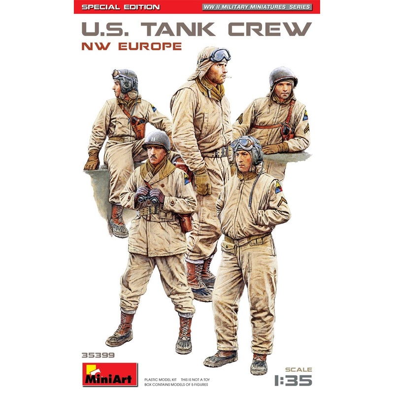 1/35 U.S. Tank Crew NW Europe. Special Edition