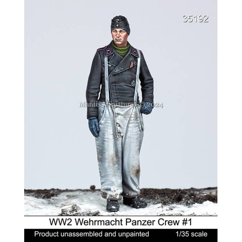 1/35 WW2 Wehrmacht Panzer Crew #1