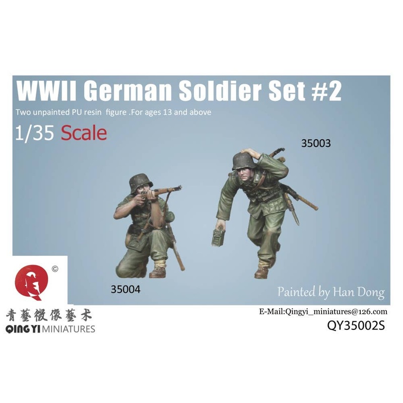 1/35 WWII German Soldier Set #2